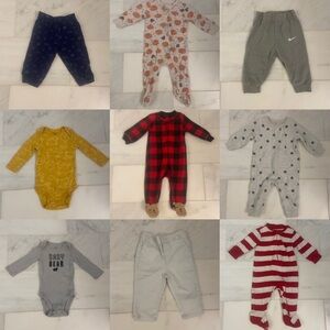 BABY BOY SIZE 6 MONTHS (6M) CLOTHING BUNDLE HUGE LOT